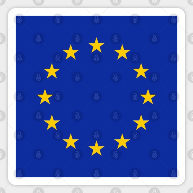 Europe Union flag Magnet by PedroVale